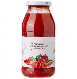 Pure & Sure Organic Pasta Sauce Arrabbiata  Glass Bottle  500 grams